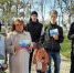 На площади Районного Дворца культуры прошла акция, посвящённая Дню рождения президента Российской Федерации Владимира Владимировича Путина. - Дворец культуры