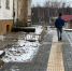 В Охе на нескольких участках появились тактильные наземные указатели - Okha65.Ru