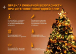Меры безопасности при установке новогодней ели