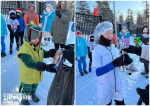 В «Новогодней гонке» к финишу первым пришел Дед Мороз